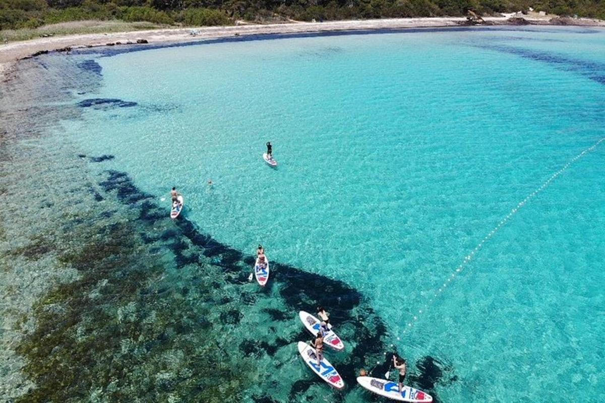un gruppo di persone nell'acqua dell'oceano