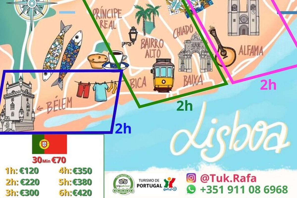 mapa Dubaje s památkami a atrakcemi Dubaje
