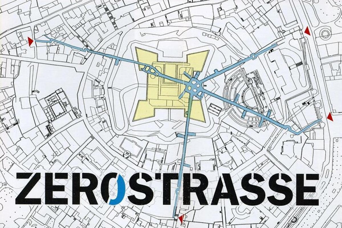 eine Karte einer Stadt mit den Worten Zieggeist