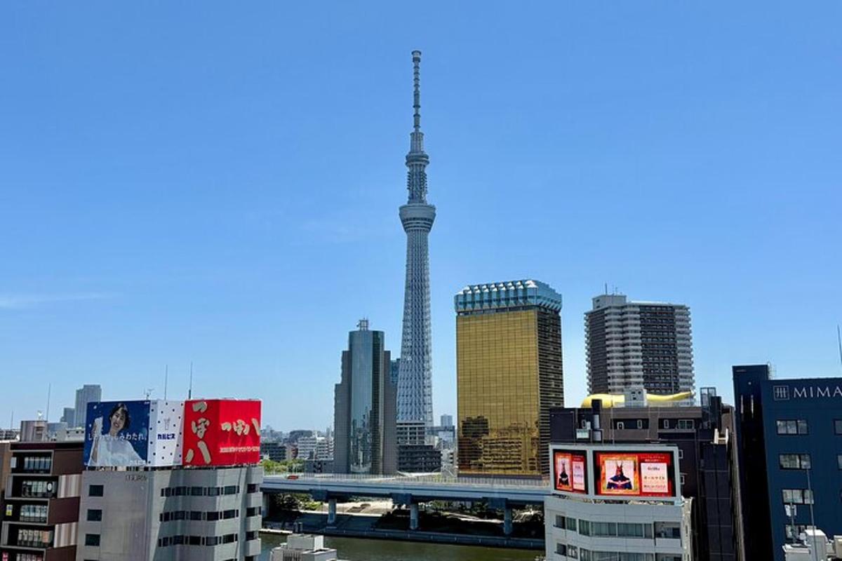 vaade linnale koos Tokyo torniga