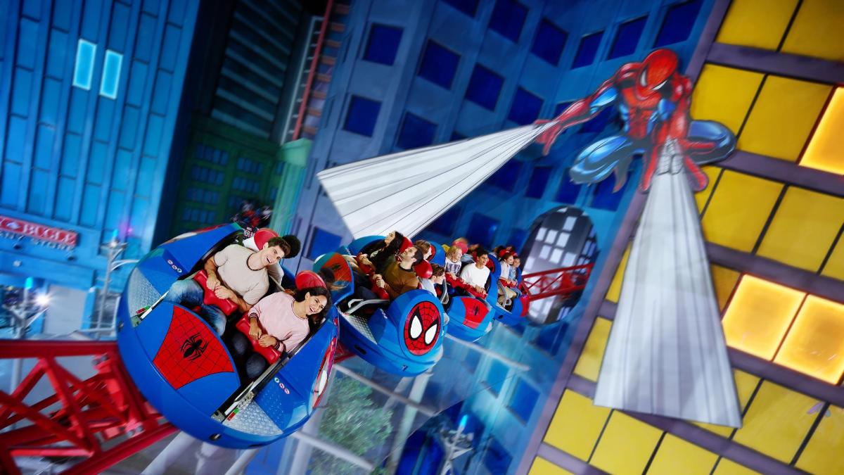 a cartoon picture of a group of people in a toy car