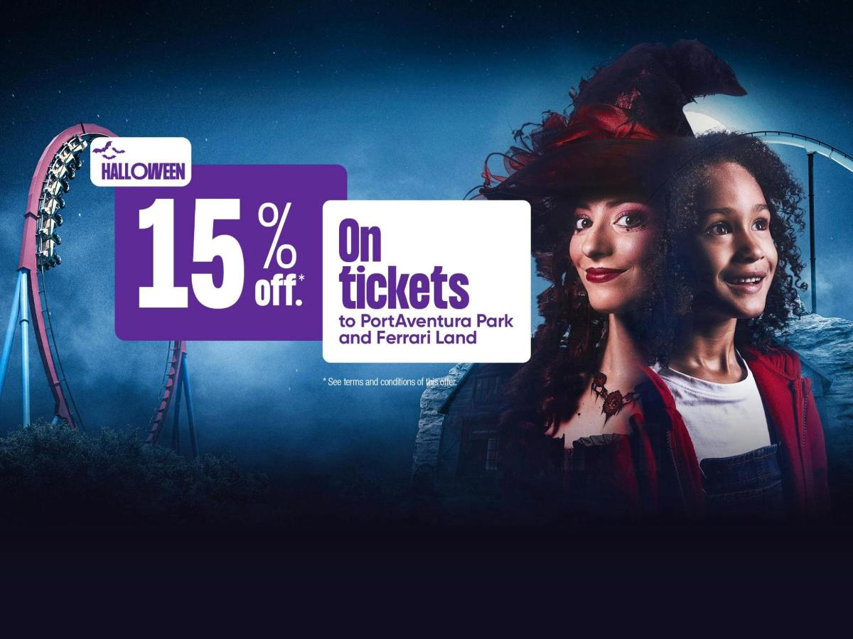 一张海报，旁边是一个戴着帽子的女人