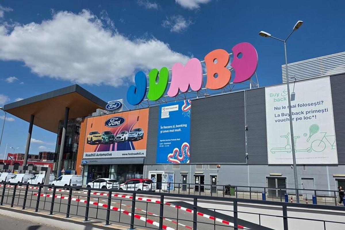 a building with a sign that reads jump