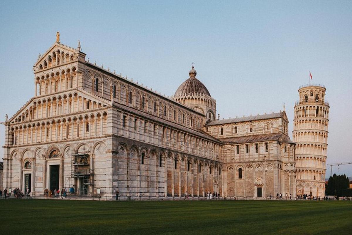 a large building with a tower and a cathedral