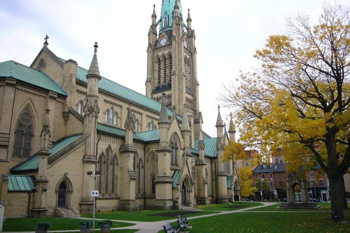 a large building with a clock tower on top of it