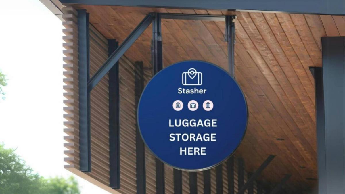 a sign on the side of a building