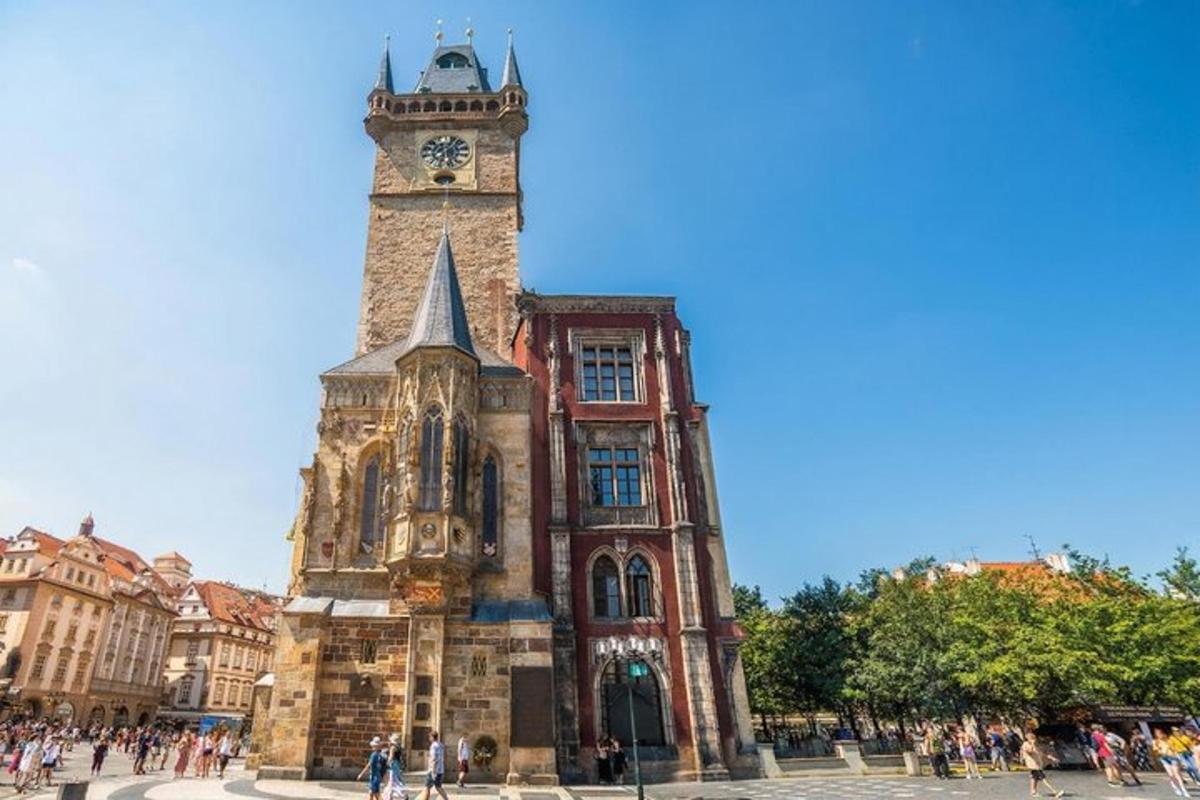 a building with a clock tower on top of it