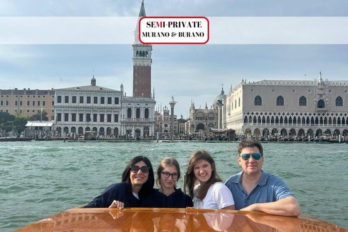 a group of people riding in a boat on the water