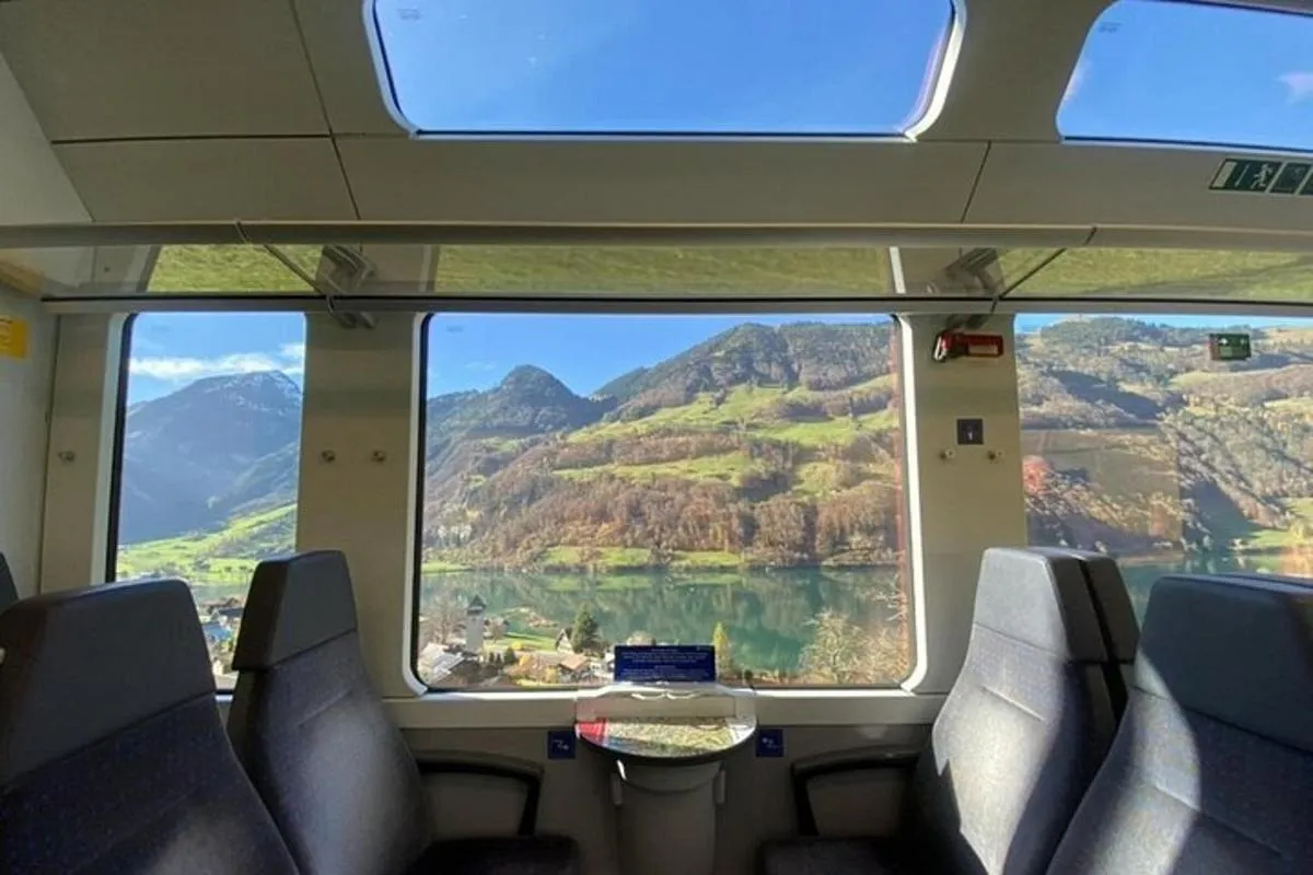 De Bâle : Train panoramique Premium, Lucerne & Interlaken Tour – photo 14