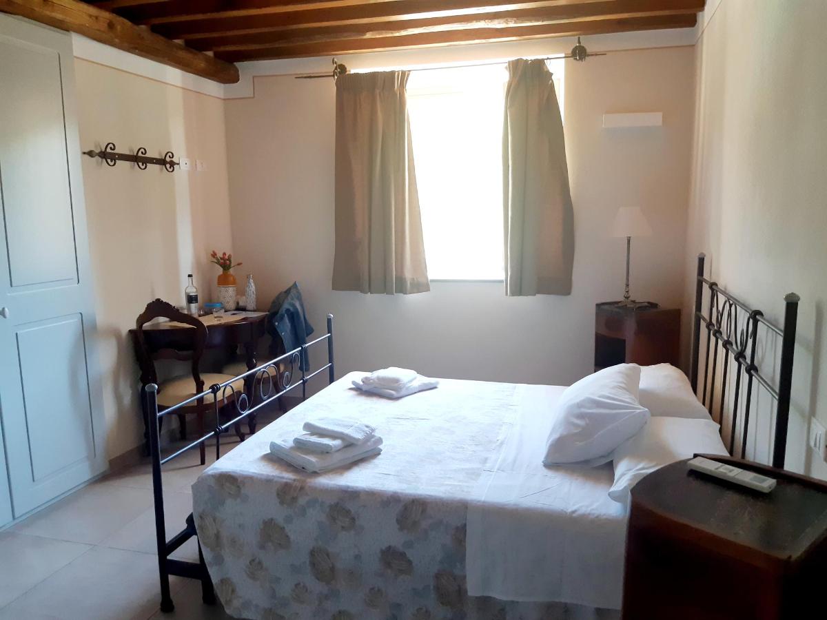 Letto o letti in una camera di Agriturismo I Giunchi