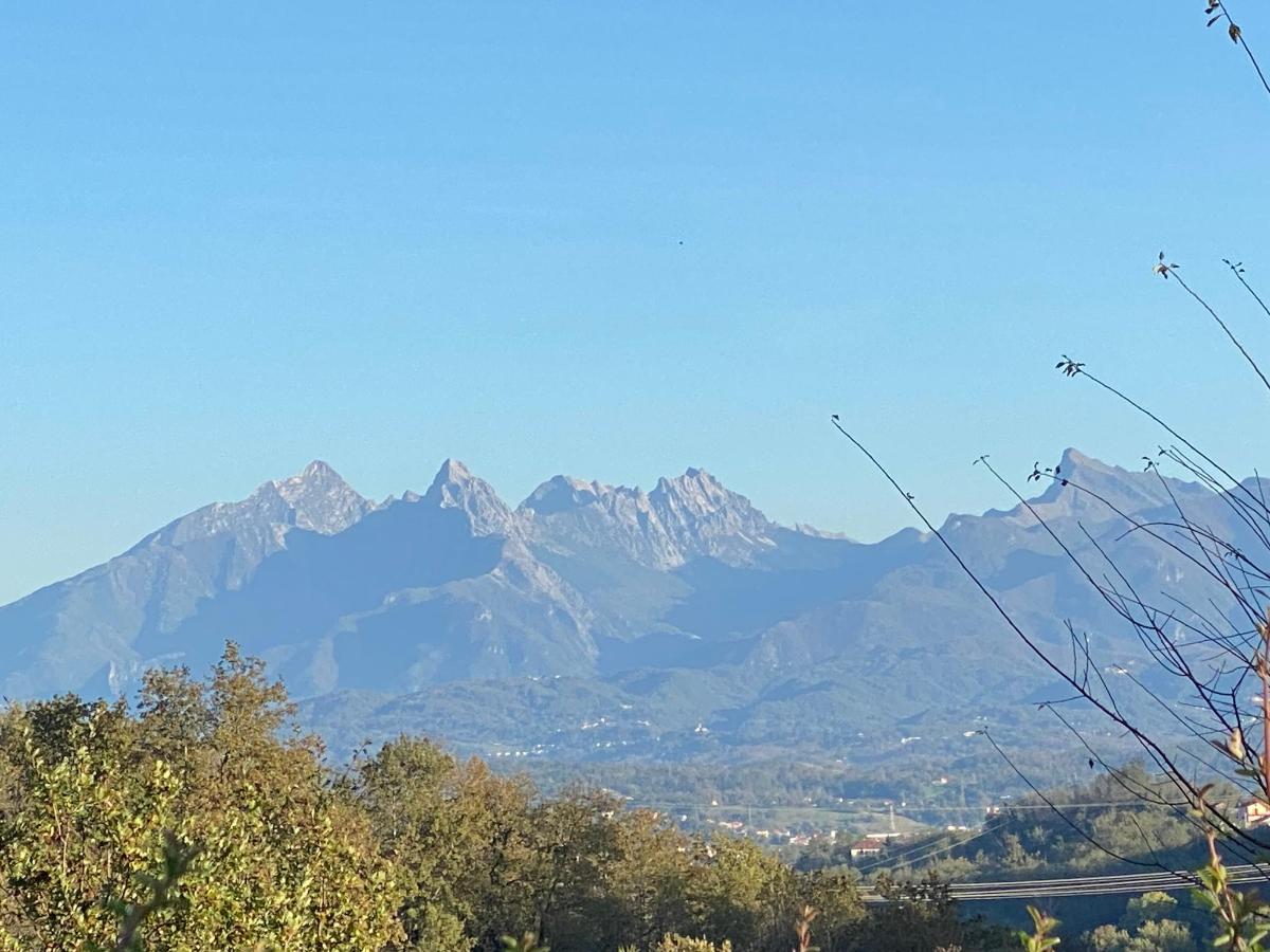 Vista generica sulle montagne o vista sulle montagne dall'interno del bed & breakfast