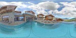 Fotografie z fotogalerie ubytování ZAGLGUT HOTEL-CHALETS Wellness & Views with Summer Card Included v Kaprunu