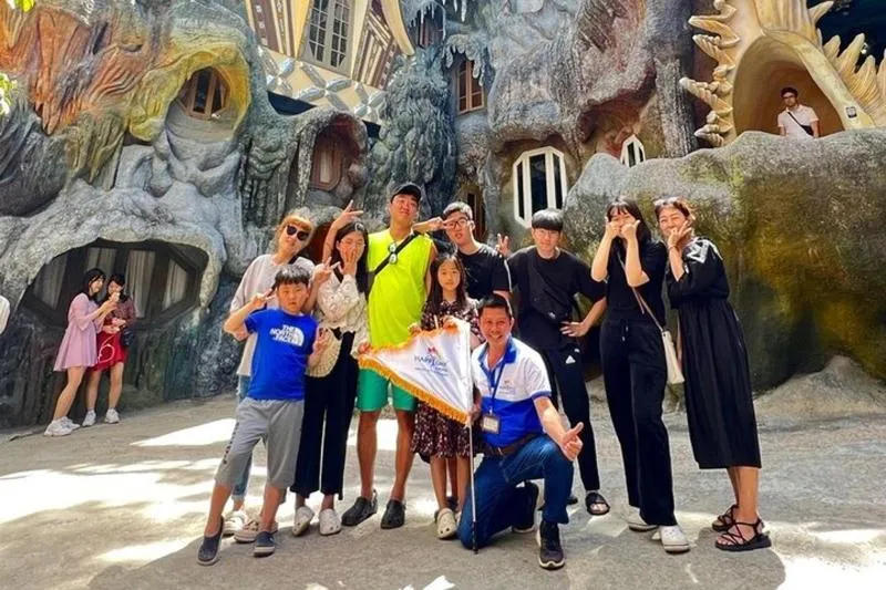 Featured tour with 11 reviews: Full Day Exploring Tour with Langbiang -Crazy House- Datanla Fall