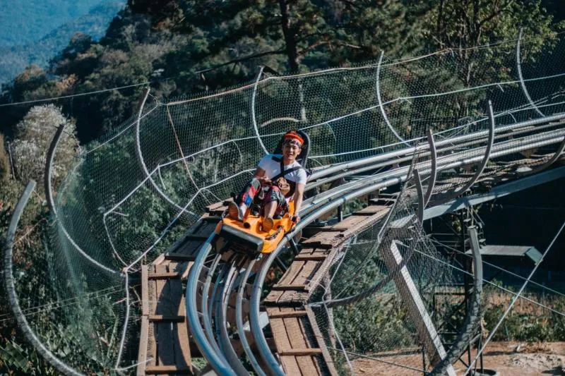 Featured tour with 45 reviews: Pongyang Jungle Coaster Zipline