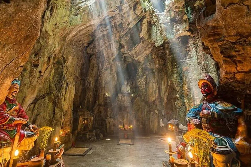 Morning Small group to Marble Mountains – Am Phu Cave – Monkey Mountain | Half-Day Trip 5h