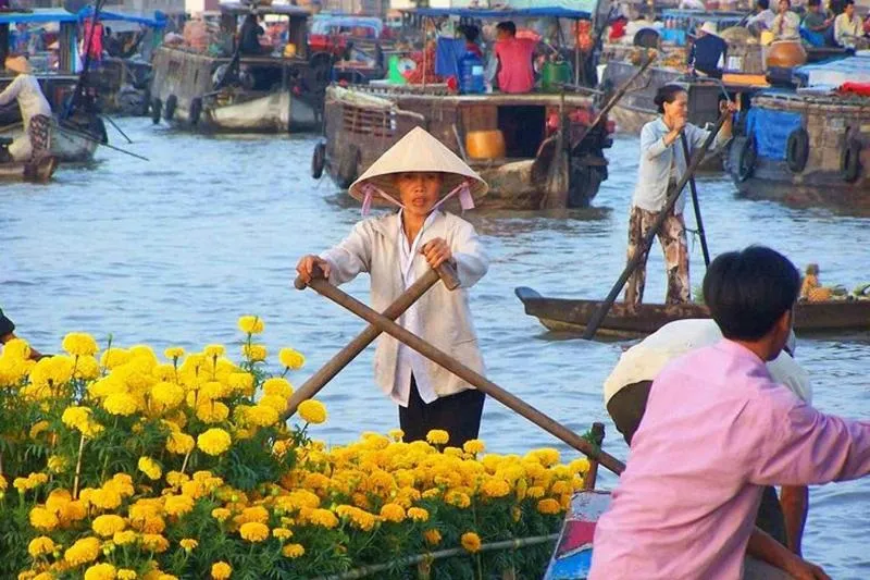Cai Rang Floating Market & Mekong Delta 2-Day Tour from HCM City by Booking with 80 reviews