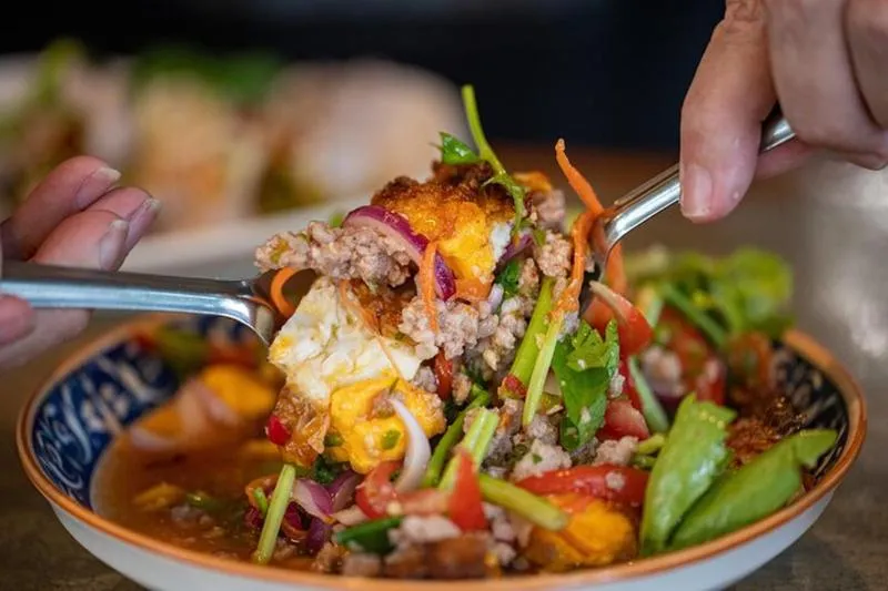Featured tour with 12 reviews: Sunset Local Eats Food Tour in Hua Hin