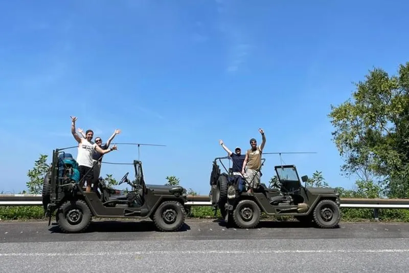 Quick Escape: Private Half Day Jeep Tour in Son Tra Peninsula