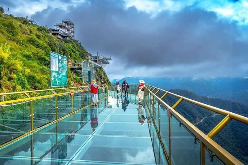 Featured tour with 10 reviews: Sapa Dragon Cloud Glass Bridge and Silver Waterfall Half-Day Tour