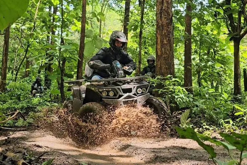 Featured tour with 15 reviews: Sticky waterfall ATV and White water rafting Adventures