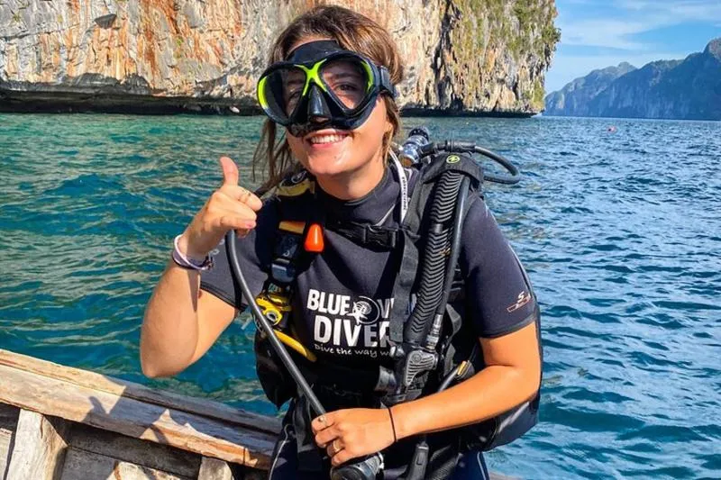 From Phi Phi: Half Day Trip for Certified Divers (2 Dives)