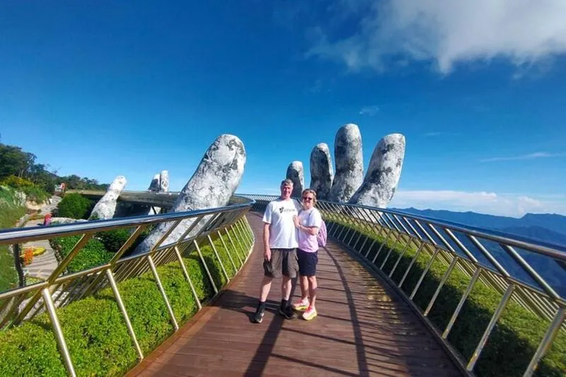 1 Day Trip: Bana Hills – Golden Bridge Deluxe Small group from Hoian/ Danang