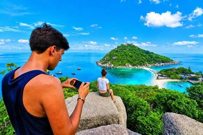 Koh Tao & Koh Nang Yuan Snorkeling Tour by Speed Boat from Samui