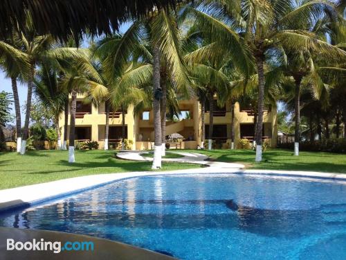 Ferienwohnung mit Balkon. In Zihuatanejo