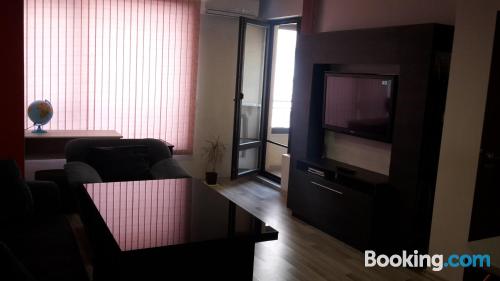 Place in Varna City with internet and terrace.