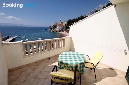 Ferienwohnung mit Balkon. Ideal für 2 Personen