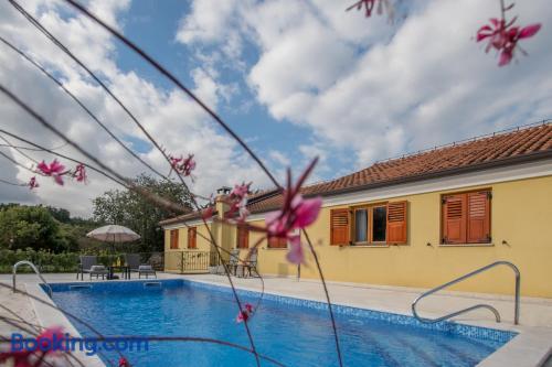 Cuco apartamento de dos dormitorios con vistas y conexión a internet