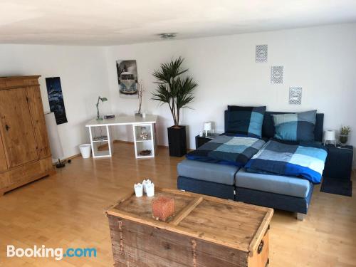 Terrace and internet home in Sindelfingen. Convenient for 6 or more