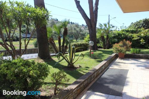 Ferienwohnung in Bordighera. Terrasse!.