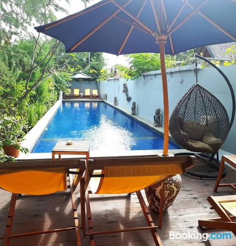 Apartamento em Gili air. Com terraço!.