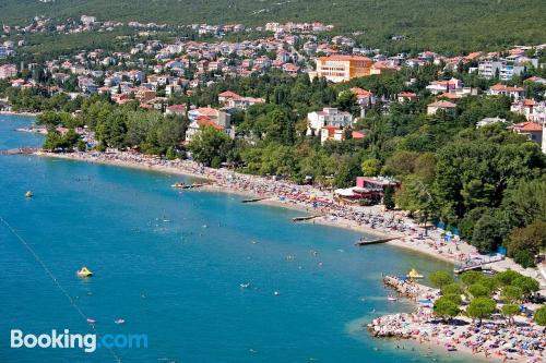 Crikvenica à vos pieds!. Terrasse!.