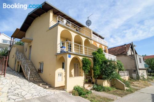 Gornji Karin place. Pet friendly