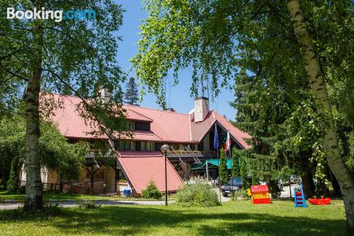 Appartement adapté pour les chiens à Borovets. Terrasse!.