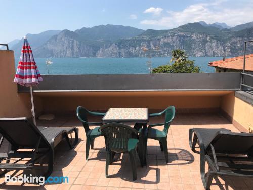 Appartamento con terrazza, a Malcesine