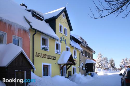 Apartamento em Boží Dar. Terraço!