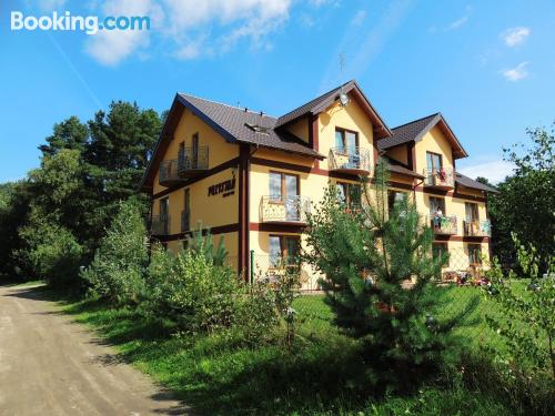 Ferienwohnung mit Balkon. In Dębki