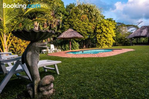 Wohnung in der Innenstadt. Pool und Terrasse