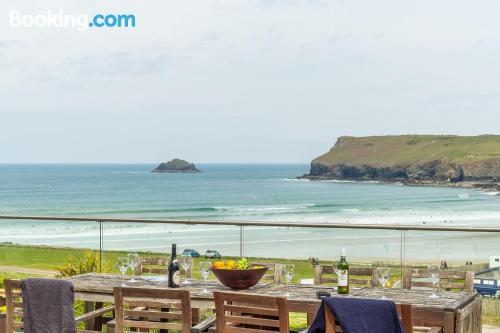 Apartment for 6 or more. Polzeath from your window!