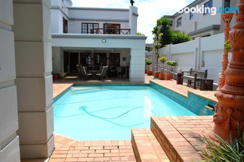 Ferienwohnung in Kyalami. Pool und Terrasse