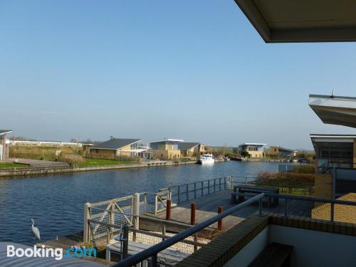 Apartamento de tres habitaciones en Lemmer. ¡Conexión a internet!