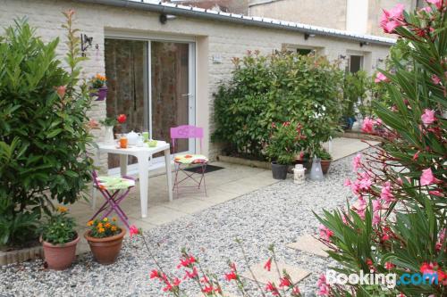 Spacieux appartement à Courseulles-sur-Mer. Terrasse!