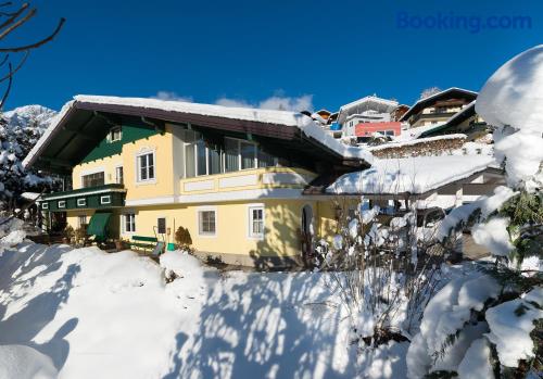 Apartamento em Mühlbach am Hochkönig. Aquecimento e Wi-fi