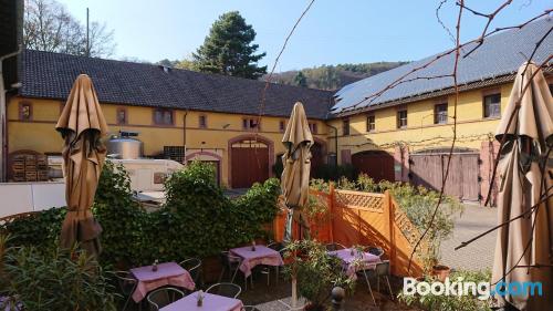 Acogedor apartamento en Neustadt an der Weinstrasse con terraza