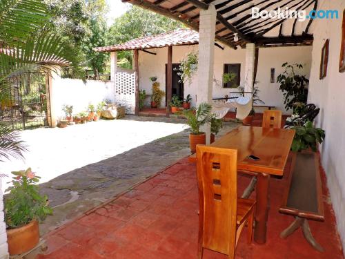 Pet friendly apartment in San Gil with terrace