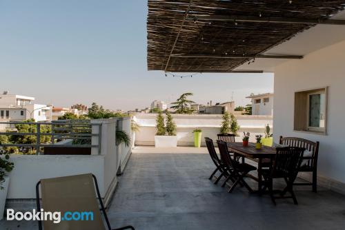 Apartamento com wi-fi. Terraço!.