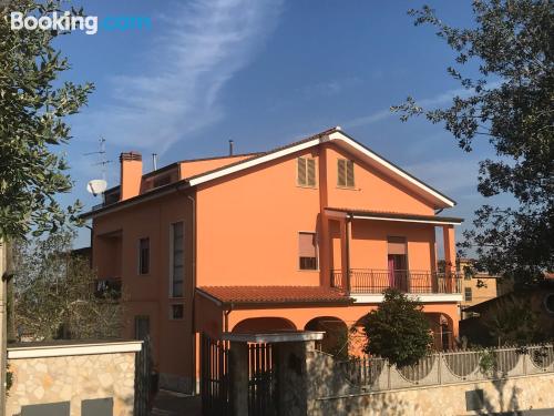 Appartement avec terrasse. Pour les groupes.